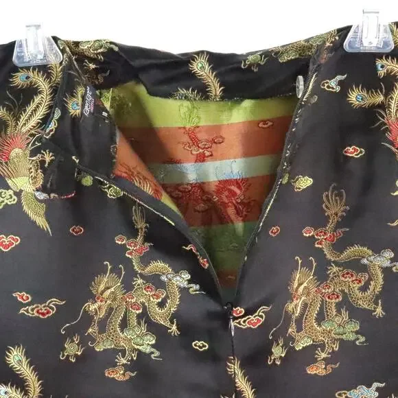 Karen Kane InStyle Women’s 10 Y2K Dragon Brocade Beaded Pencil Skirt - Picture 6 of 9